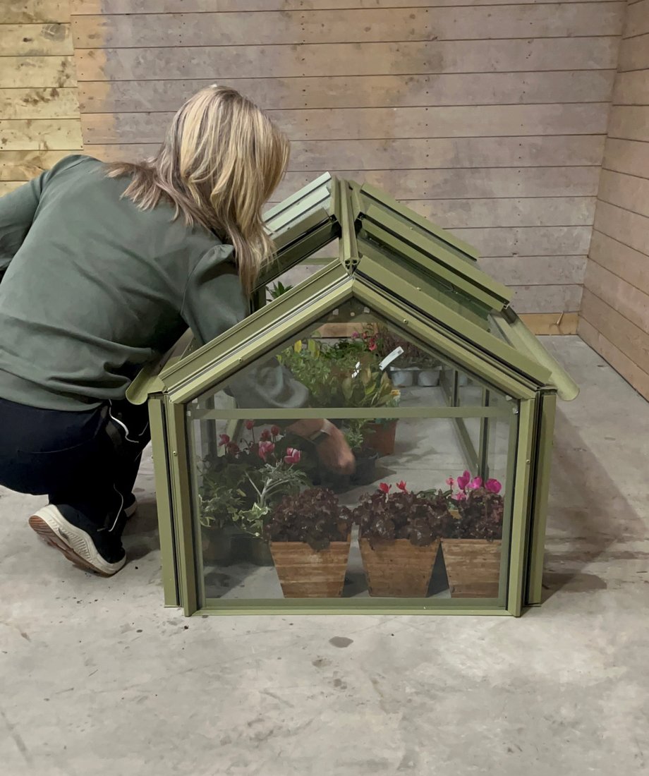 Elite Min-E-Lite Cold Frame – olive green finish