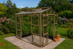 Elite Sanctuary 6 Greenhouse – mocha colour finish