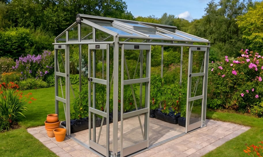Elite Greenhouses Sanctuary 6 greenhouse