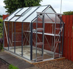 Elite Streamline Greenhouse – grey bar capping finish