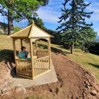 Brompton Pavilion Gazebo garden setting