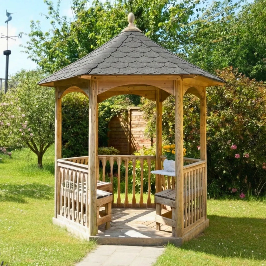 Elford Lite Gazebo interior
