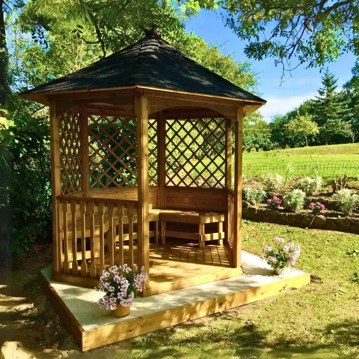 The Shenstone Lite Gazebo – LOJ Collection by Lichfield Garden Buildings
