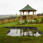 Chopin Gazebo ECO garden setting