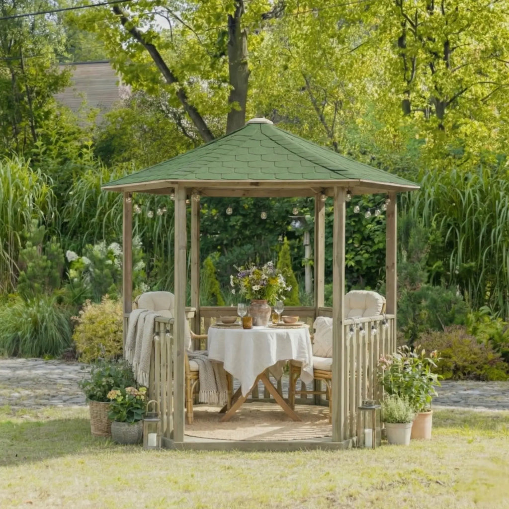 Galia Lite Gazebo detail
