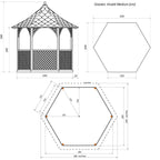 Vivaldi Gazebo detail