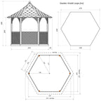 Vivaldi Lite Gazebo detail