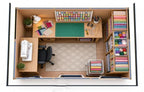 Fortis workshop interior laid out as a craft room