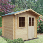 Shire Herewood log cabin – 8x8 exterior