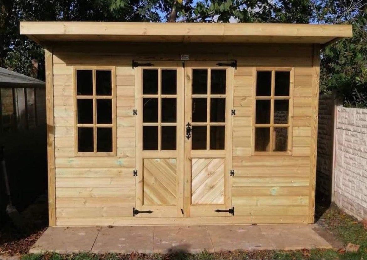 Suresheds Georgian Kingsdale Apex Summerhouse - additional view