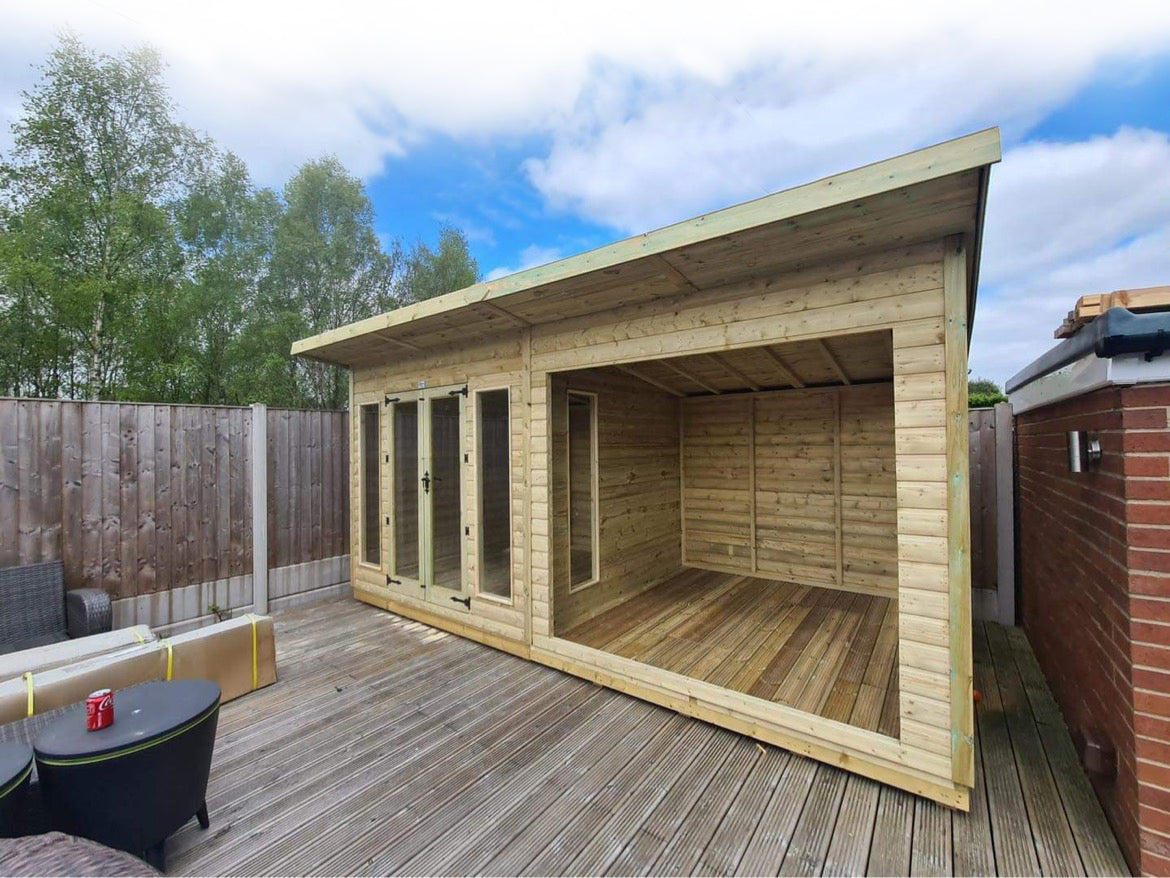 Suresheds Airedale Leisure Summerhouse – exterior view