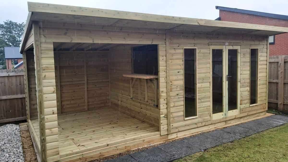 Suresheds Airedale Leisure Summerhouse – leisure use view
