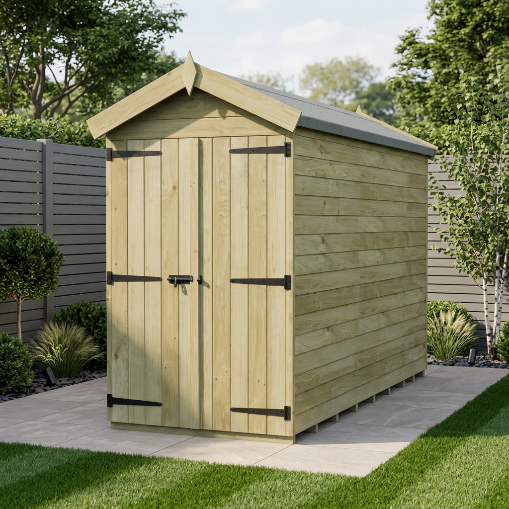 DIY Sheds – Apex Shed – Double Door