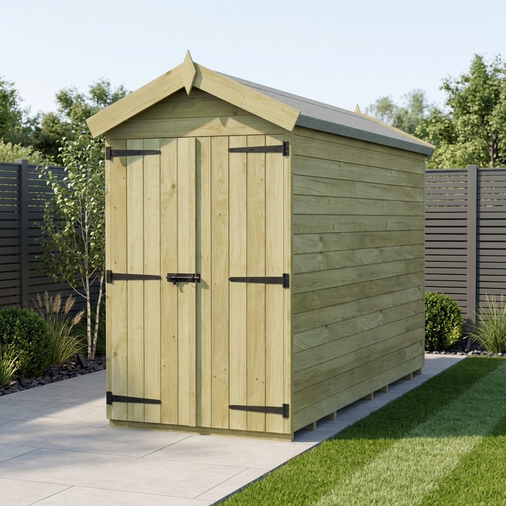 DIY Sheds – Apex Shed – Double Door