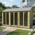 DIY Sheds – Apex Full Glass Summer House