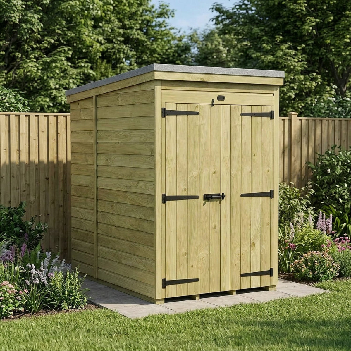 DIY Sheds – Pent Shed – Double Door
