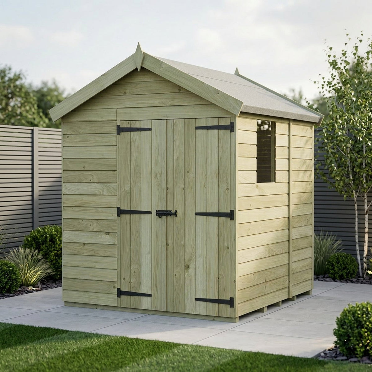 DIY Sheds – Apex Shed – Double Door