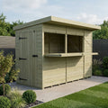 DIY Sheds – Outdoor Garden Bars with serving hatch