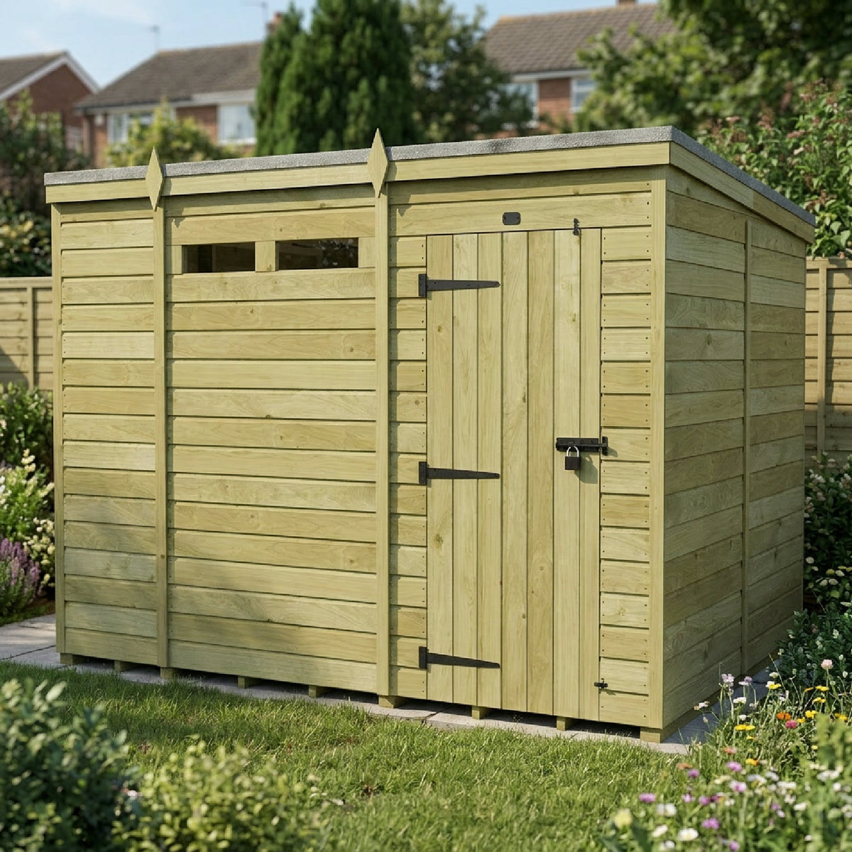DIY Sheds – Security Pent Shed
