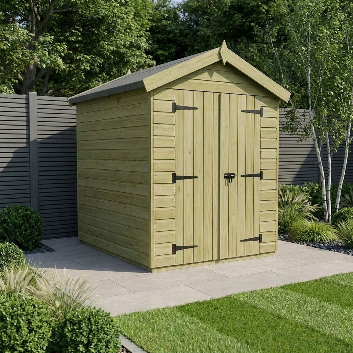DIY Sheds – Apex Shed – Double Door