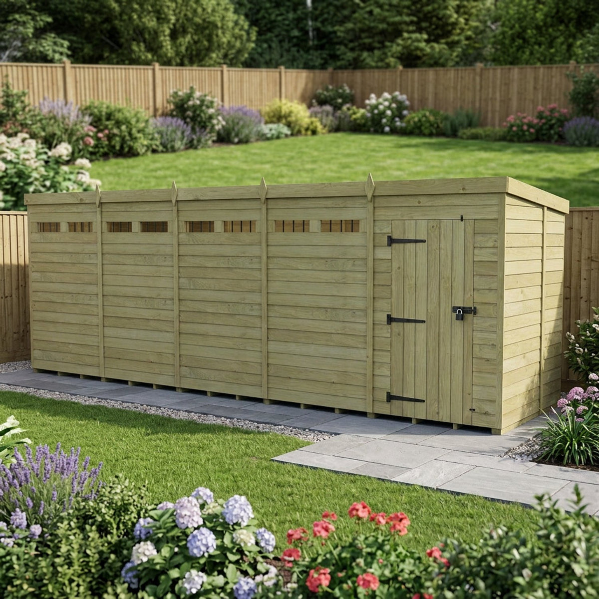 DIY Sheds – Security Pent Shed