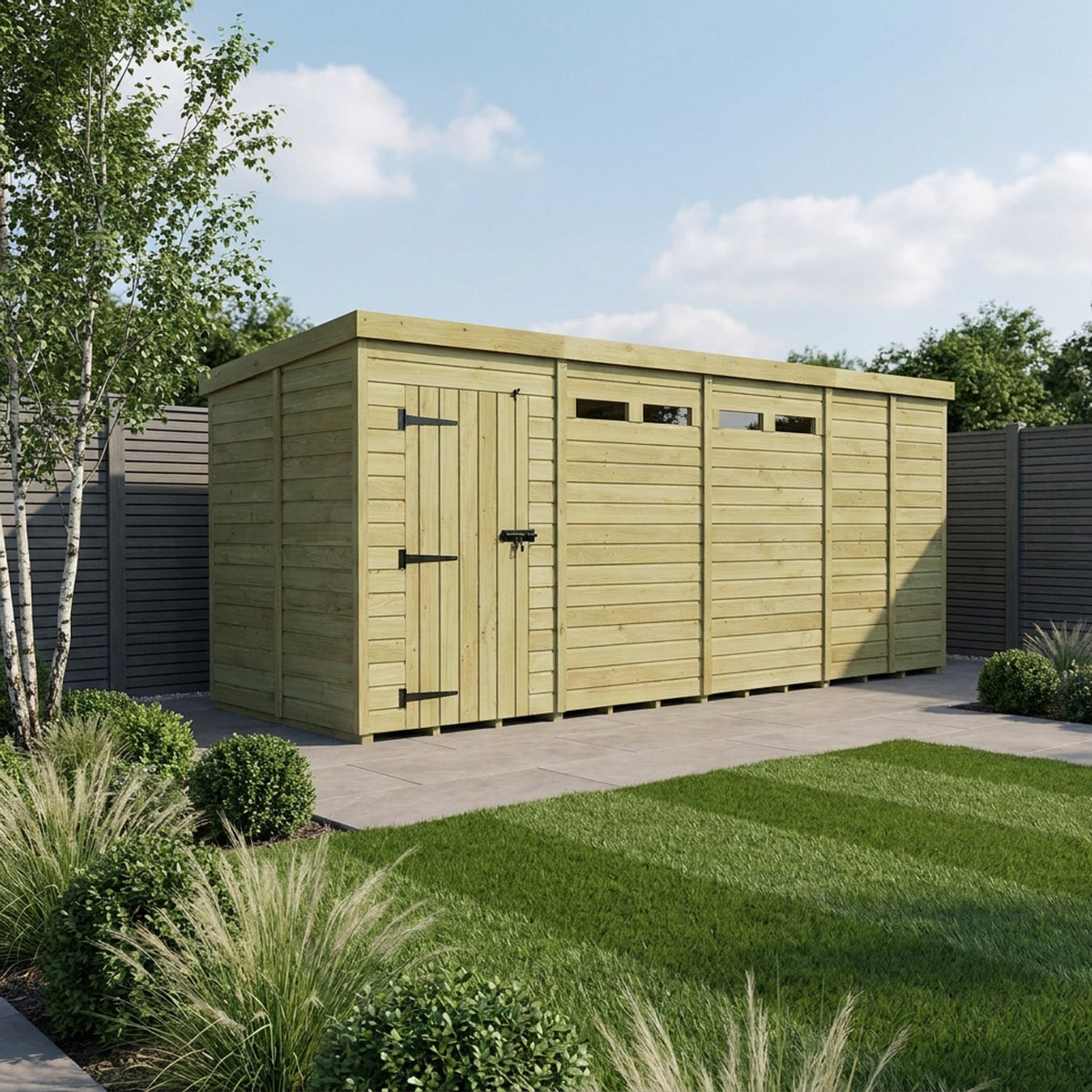 DIY Sheds – Security Pent Shed