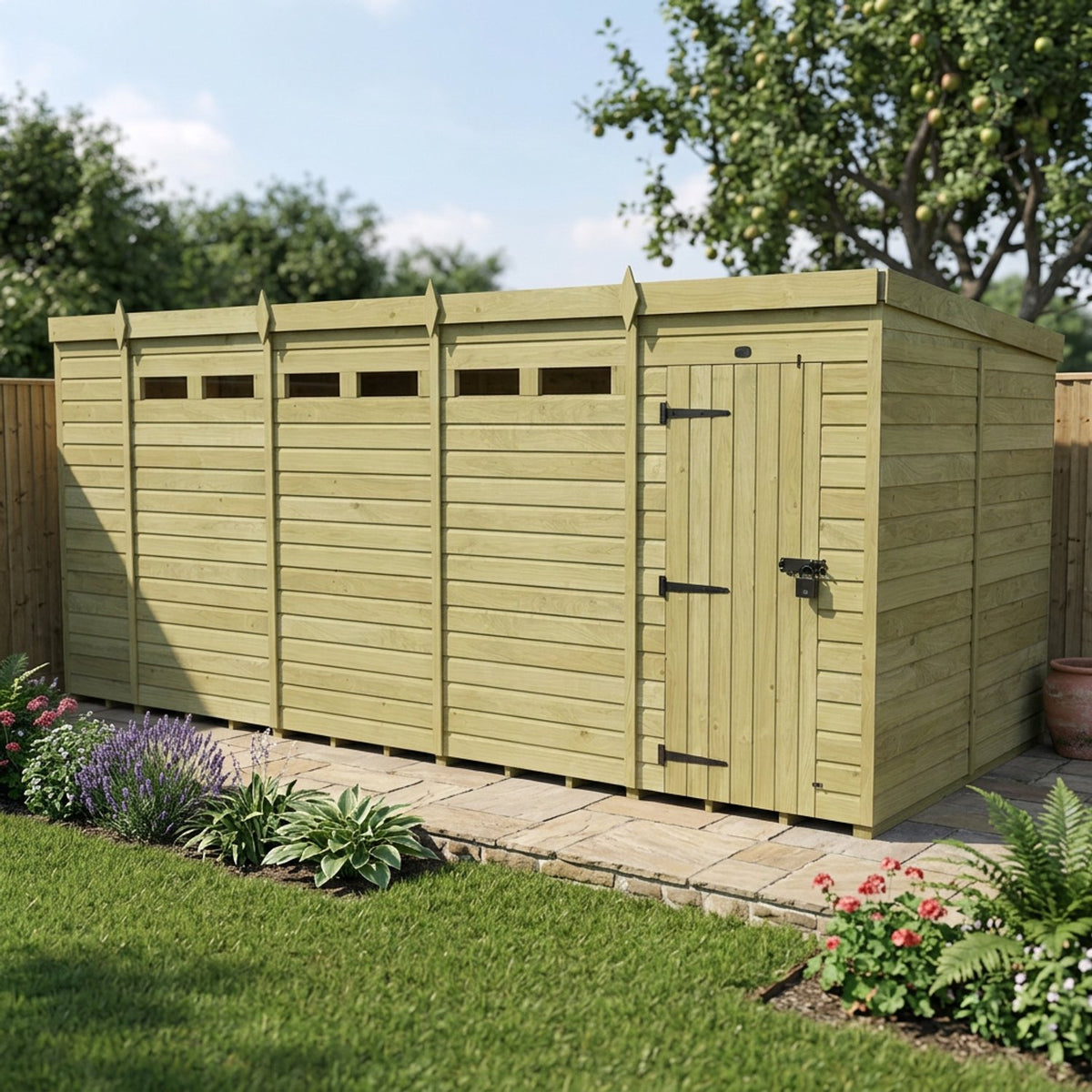 DIY Sheds – Security Pent Shed
