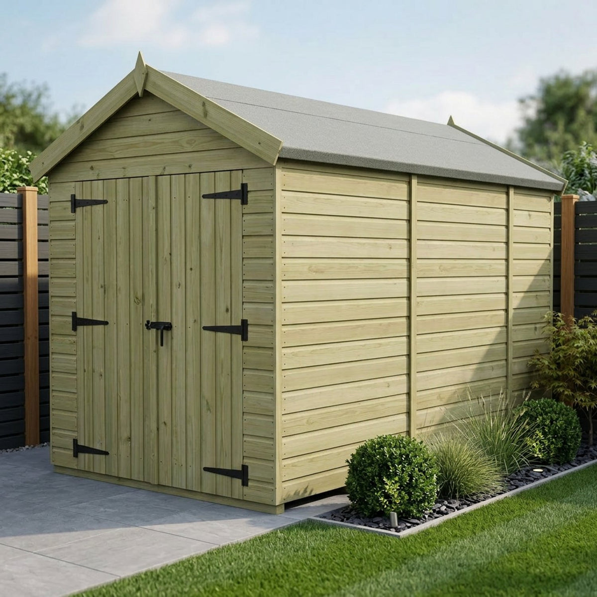 DIY Sheds – Apex Shed – Double Door – view 119