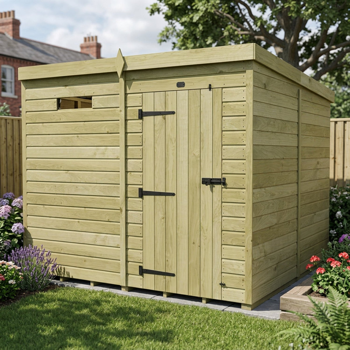 DIY Sheds – Security Pent Shed