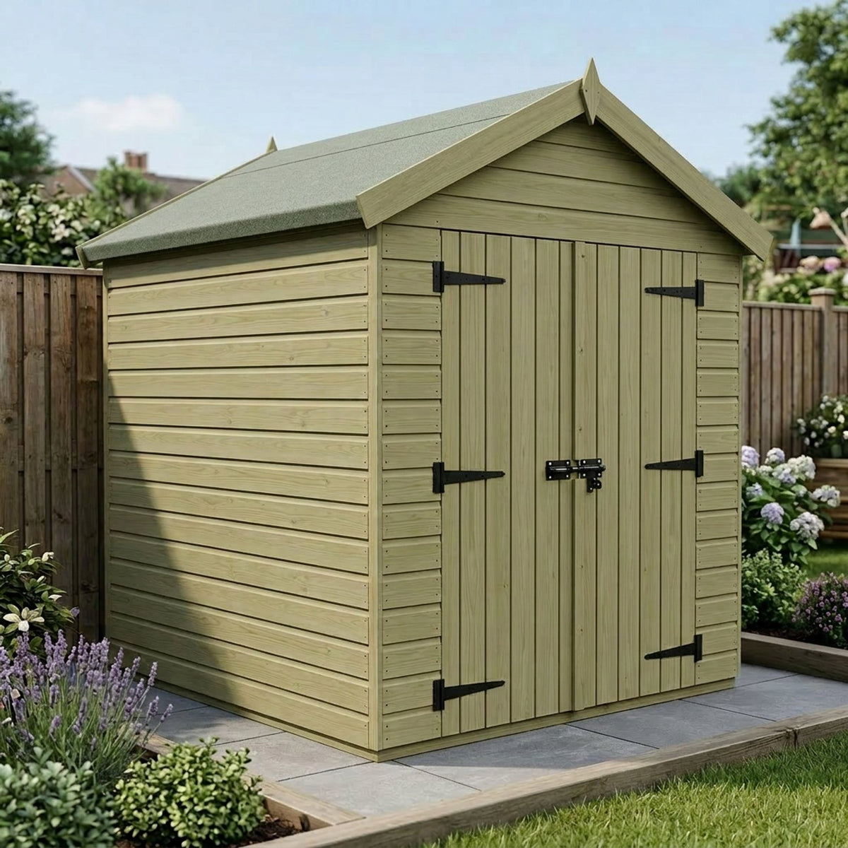 DIY Sheds – Apex Shed – Double Door