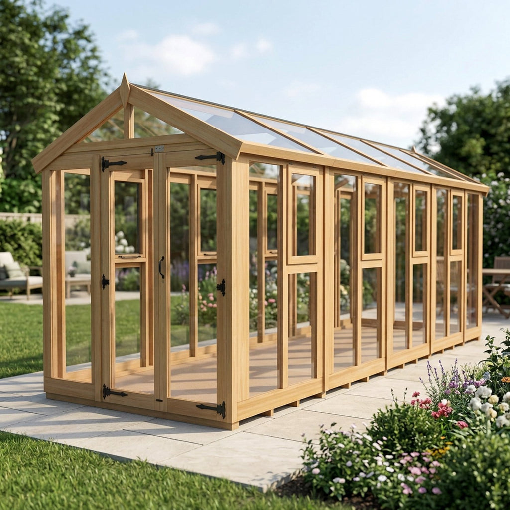 DIY Sheds – Apex Glass Greenhouse