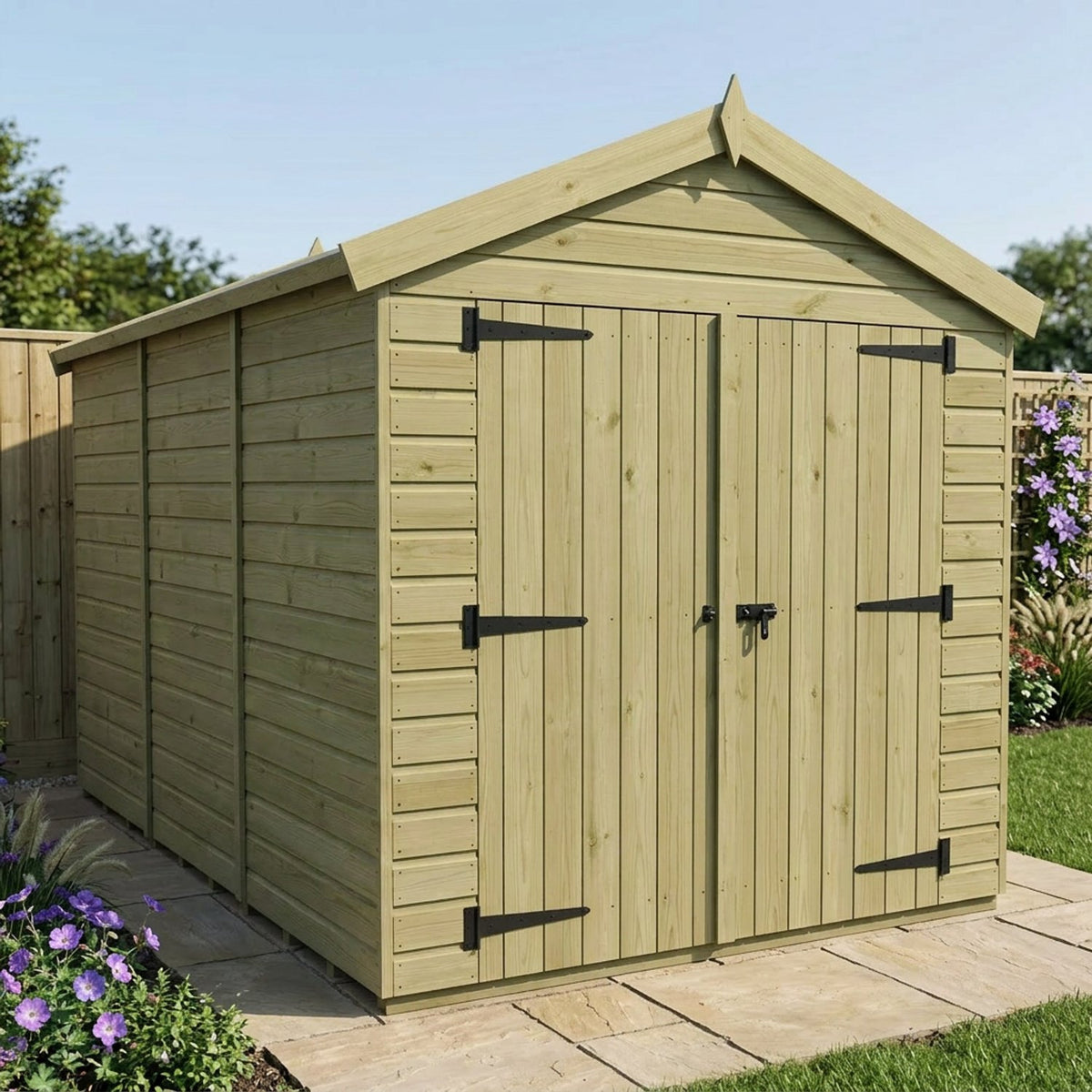 DIY Sheds – Apex Shed – Double Door