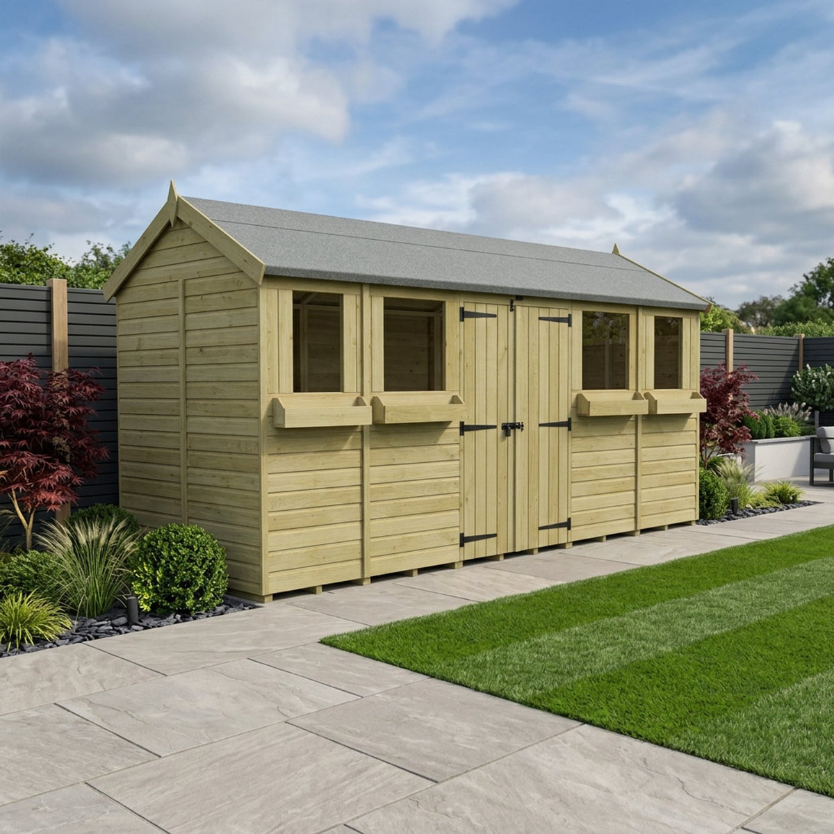 DIY Sheds – Apex Summer Shed