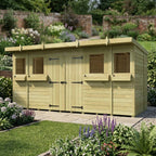 DIY Sheds – Pent Summer Shed