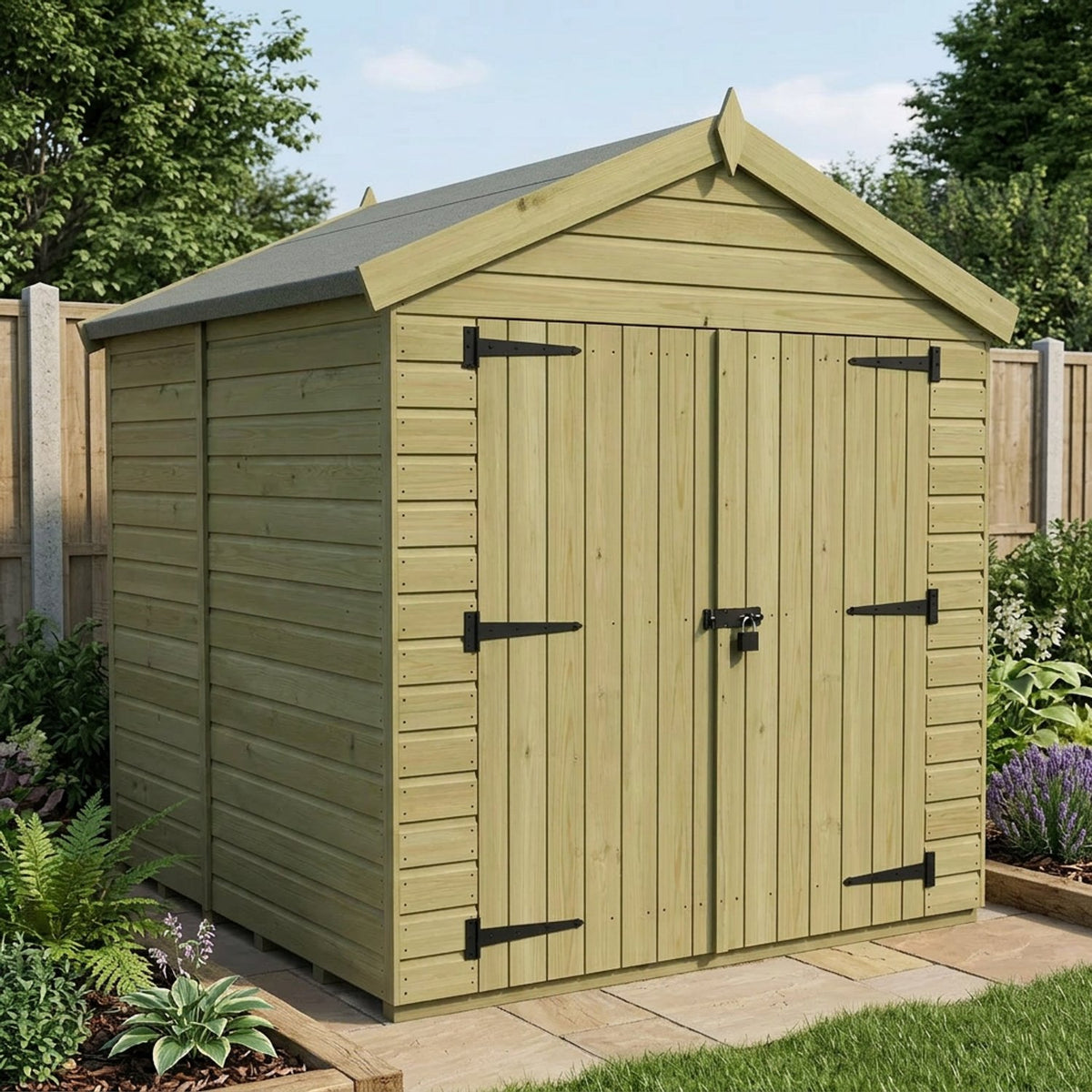 DIY Sheds – Apex Shed – Double Door