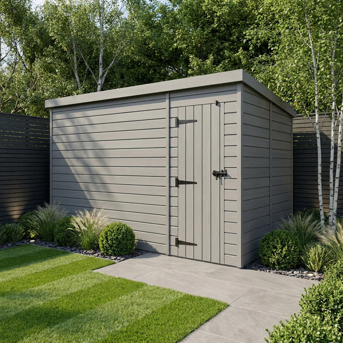 DIY Sheds – Composite Pent Shed – view 111