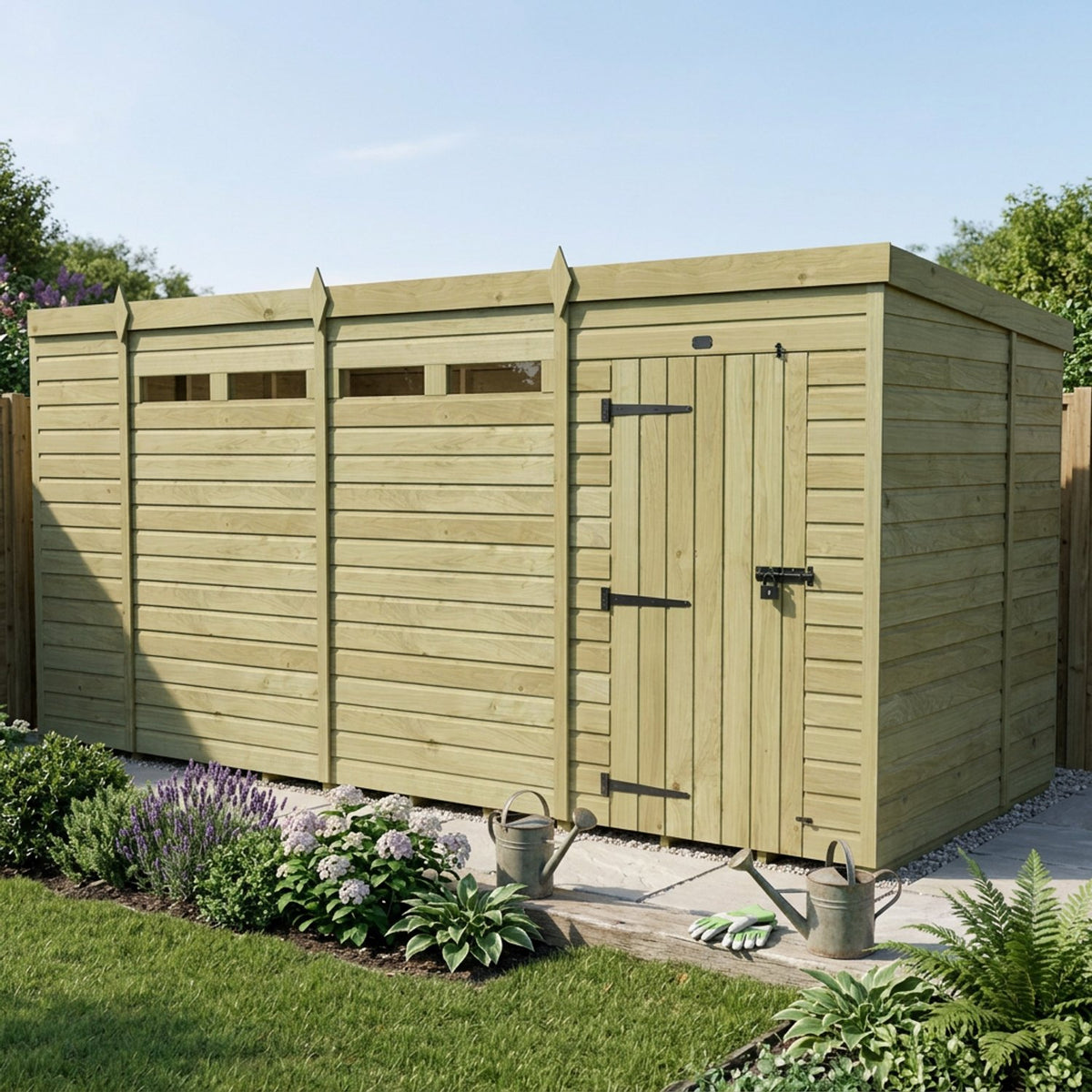 DIY Sheds – Security Pent Shed