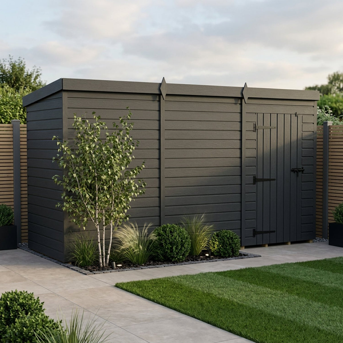 DIY Sheds – Composite Pent Shed – view 31