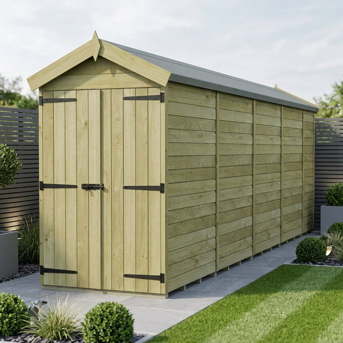 DIY Sheds – Apex Shed – Double Door – view 35