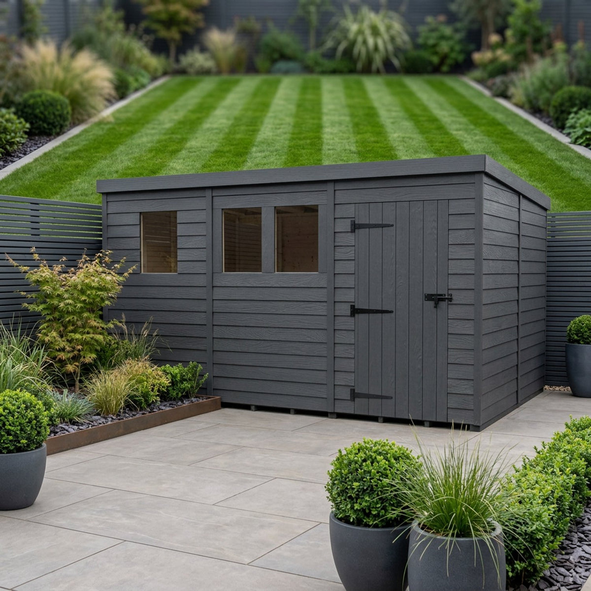 DIY Sheds – Composite Pent Shed – view 54