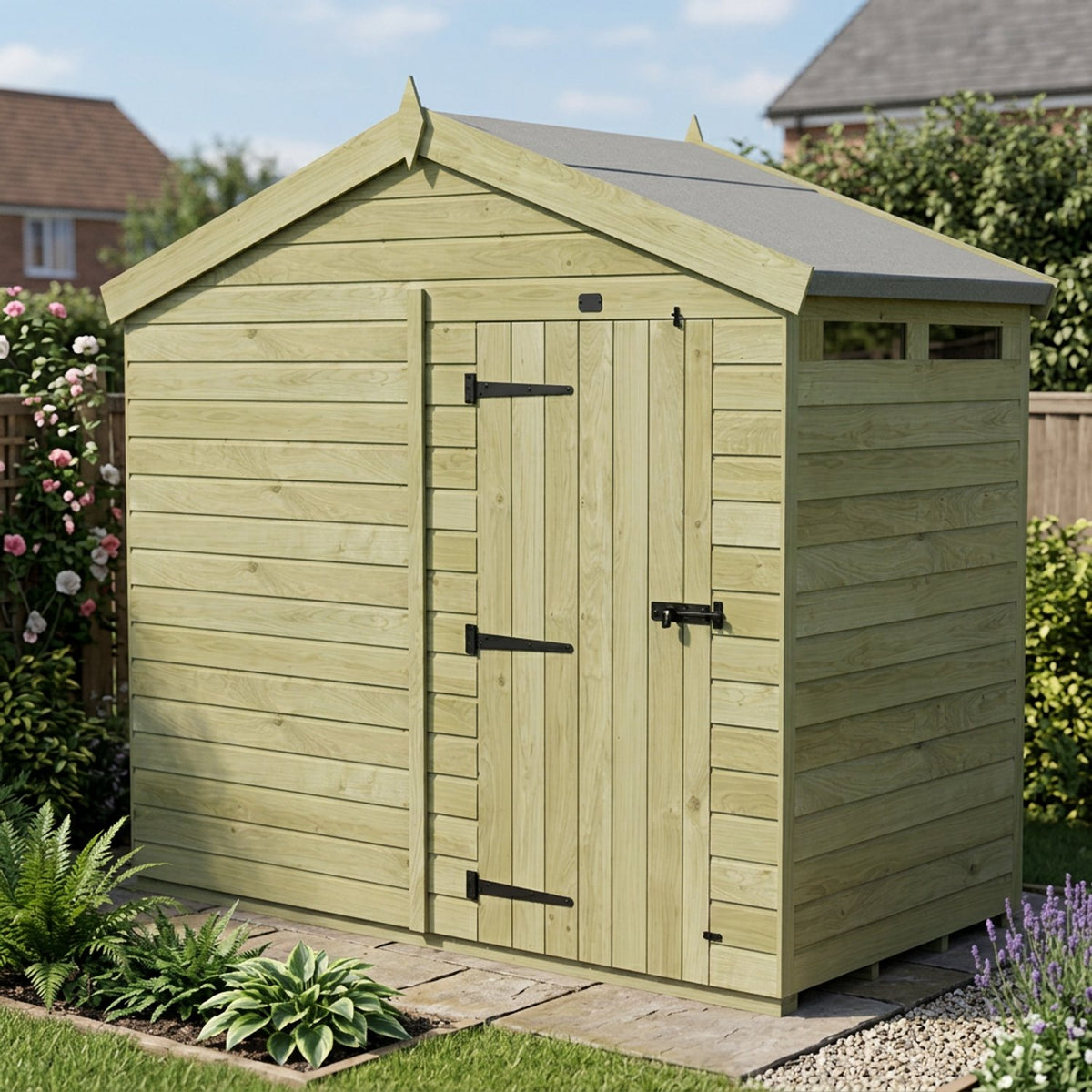 DIY Sheds – Security Apex Shed