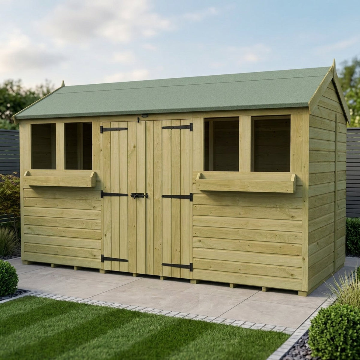 DIY Sheds – Apex Summer Shed