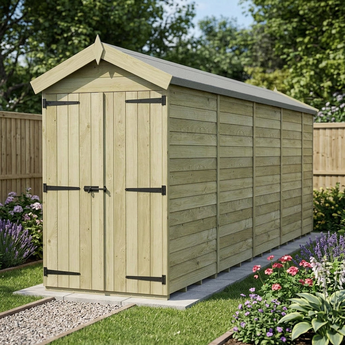 DIY Sheds – Apex Shed – Double Door – view 33
