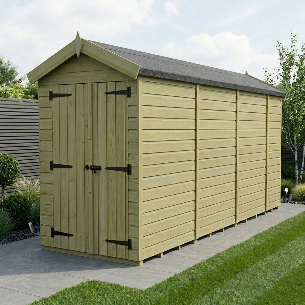 DIY Sheds – Apex Shed – Double Door – view 25