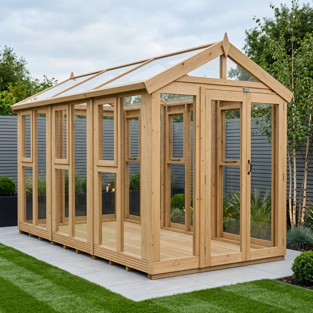 DIY Sheds – Apex Glass Greenhouse