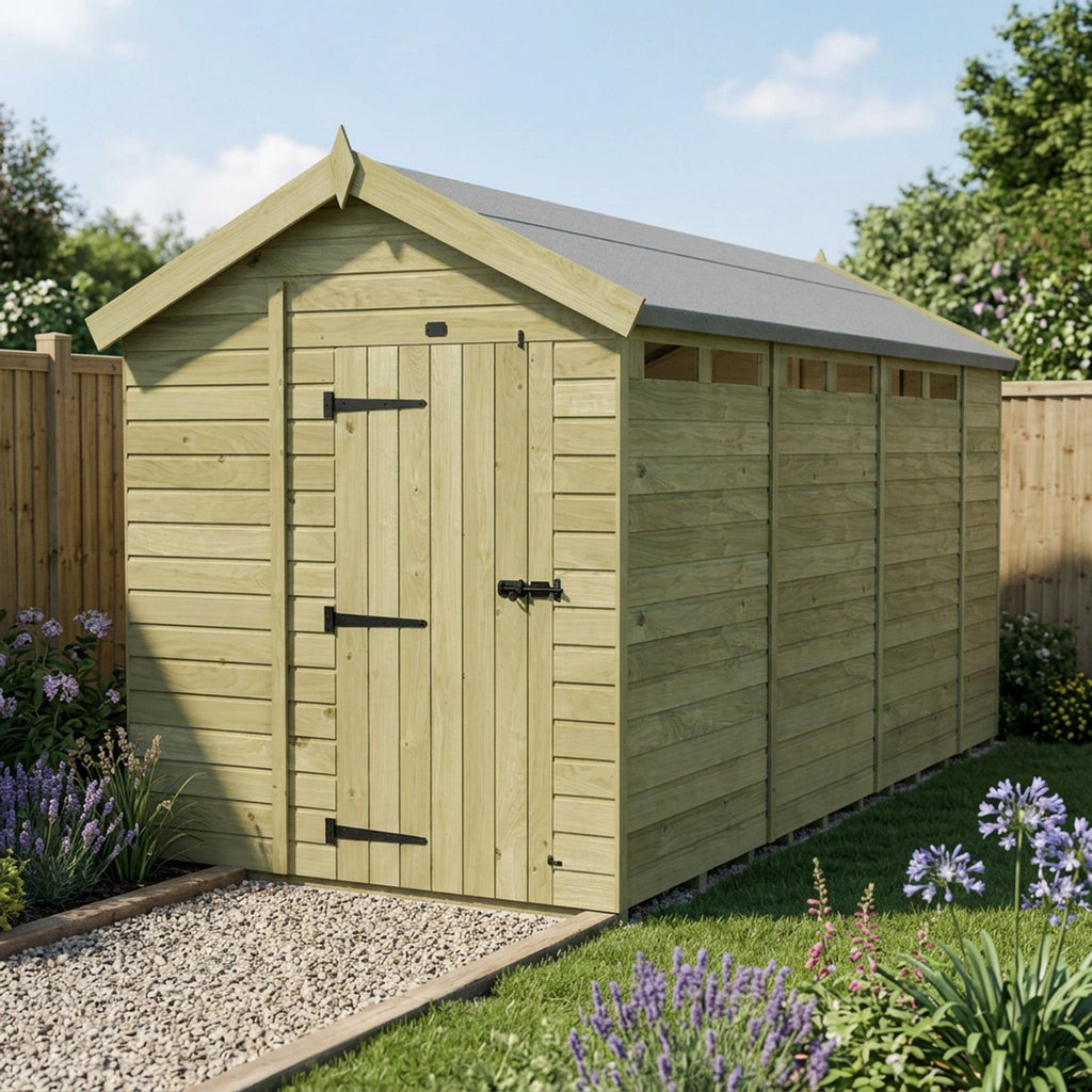 DIY Sheds – Security Apex Shed