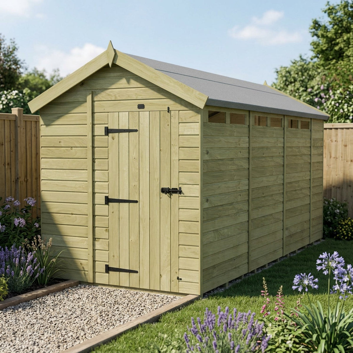 DIY Sheds – Security Apex Shed