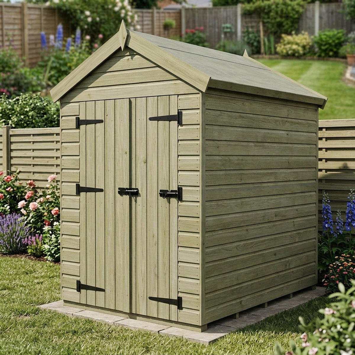 DIY Sheds – Apex Shed – Double Door