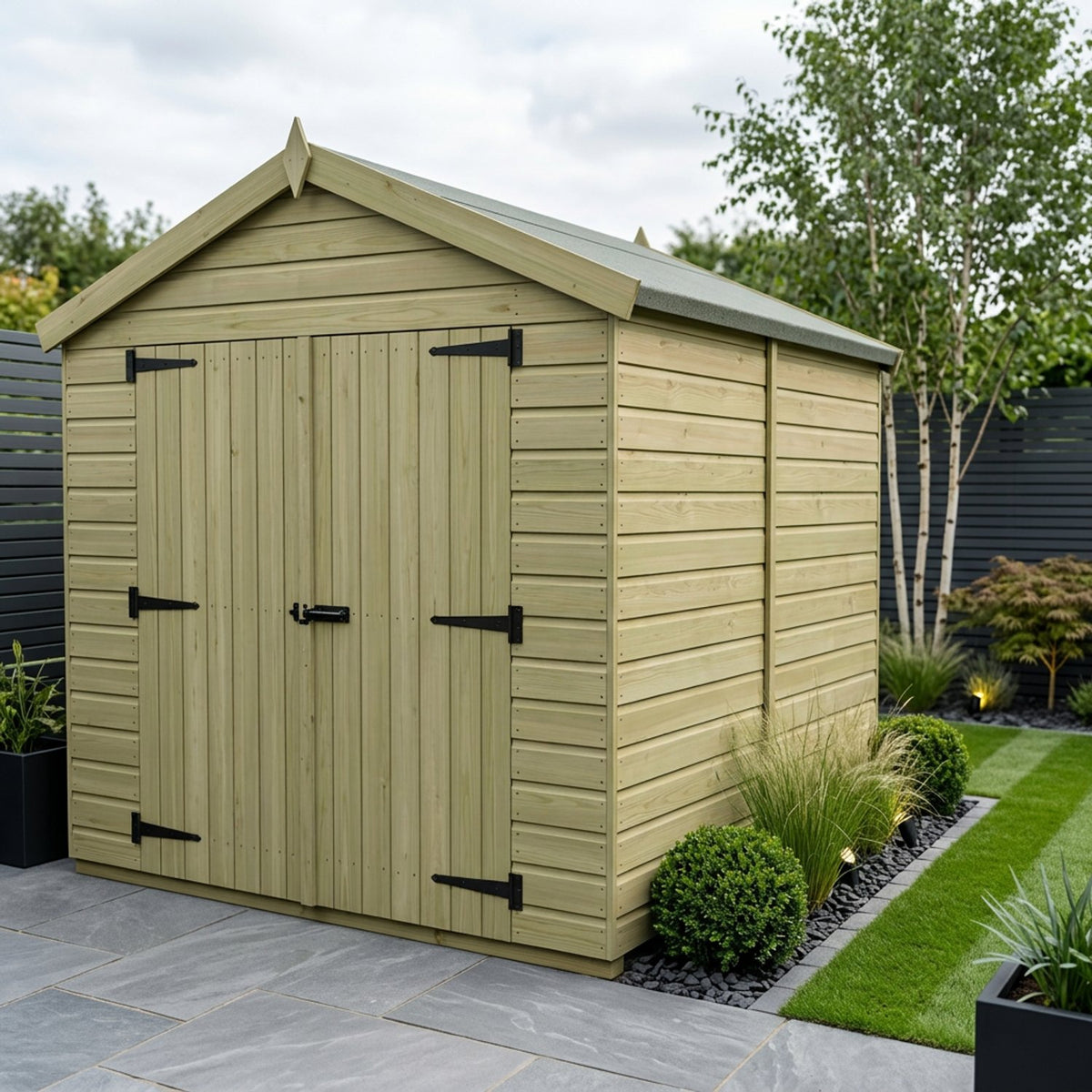 DIY Sheds – Apex Shed – Double Door