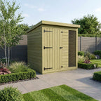 Sheds DIY 4ft x 4ft standard dog kennel and run